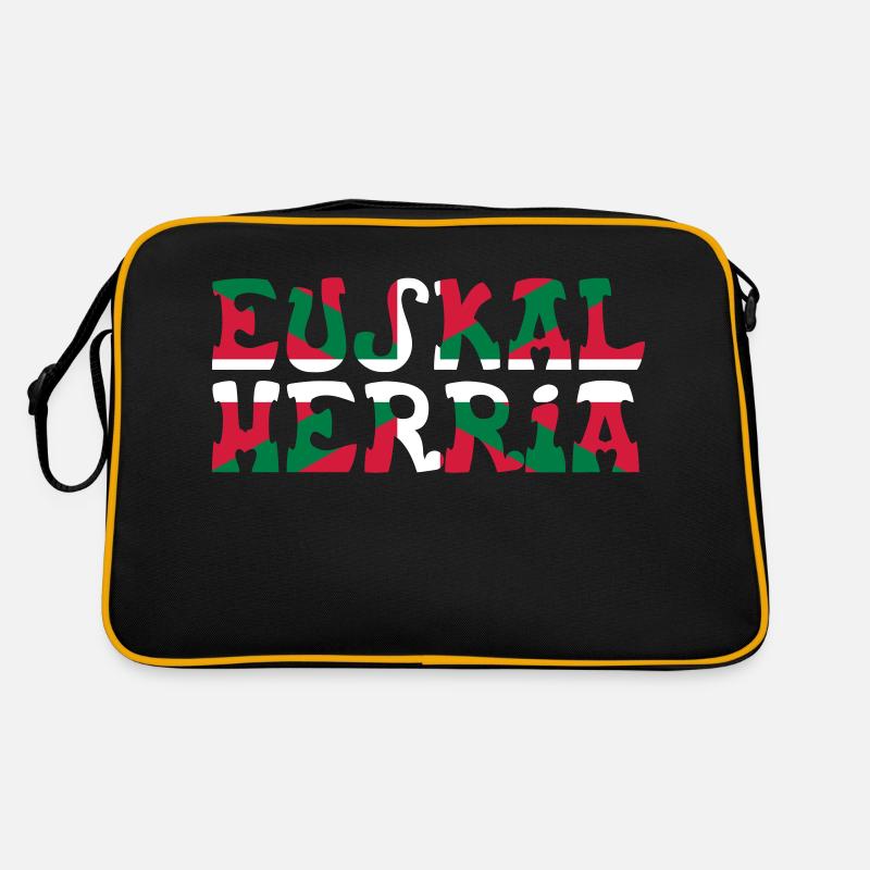 Euskal Herria 64 2 - Sac Retro - noir/or