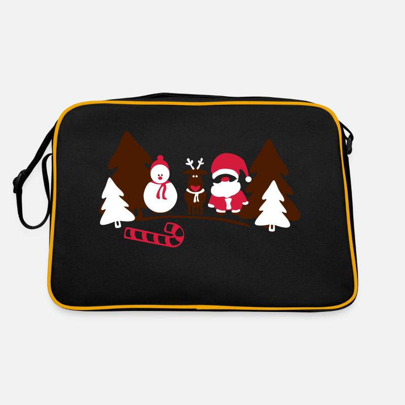 équipage de Noël Sac Retro