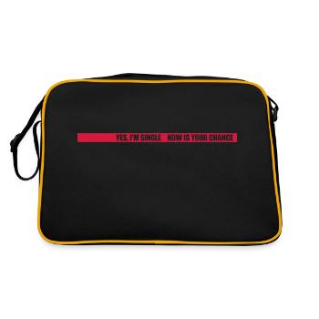 célibataire maintenant votre chance - Sac Retro - noir/or - Dos