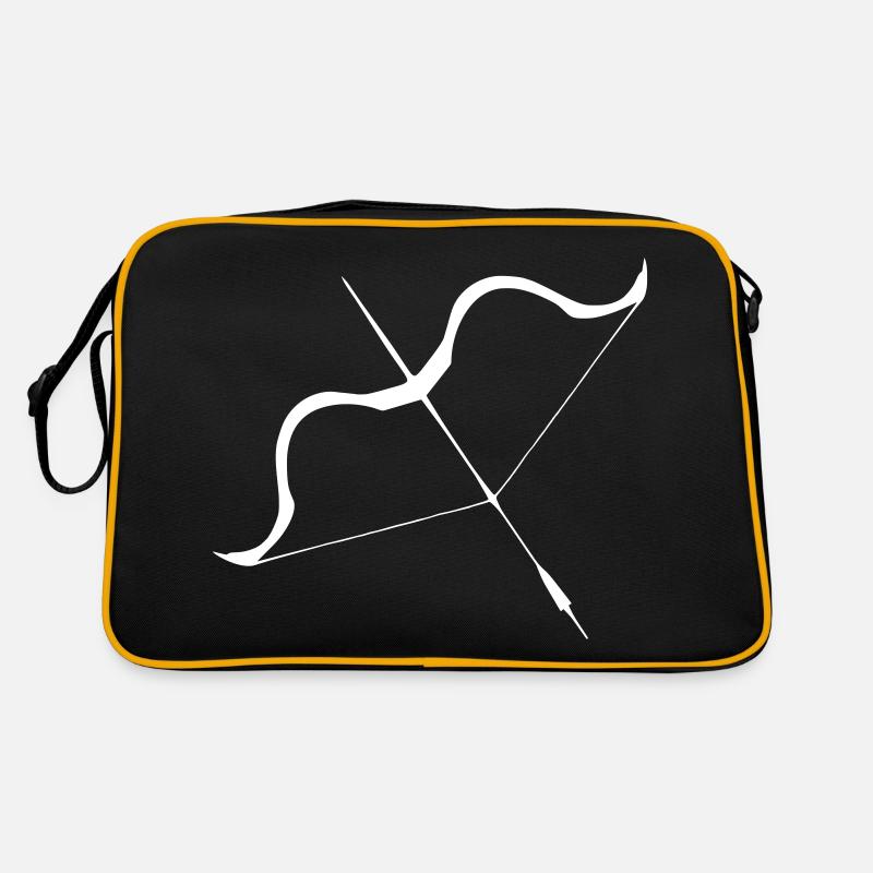 Pfeil und Bogen design Retro Tasche
