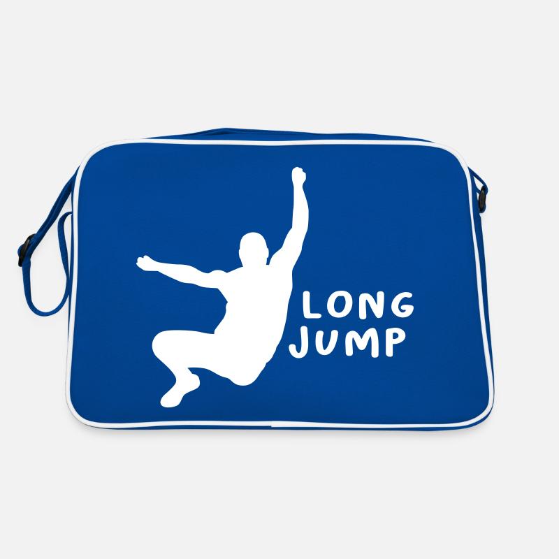 Weitsprung Retro Tasche