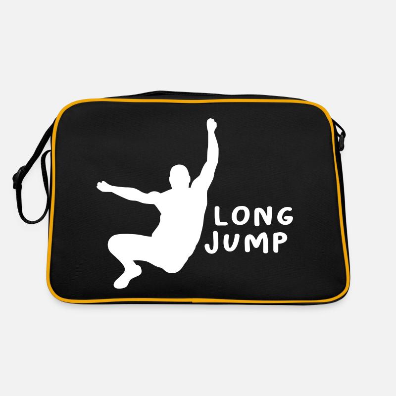 Weitsprung Retro Tasche