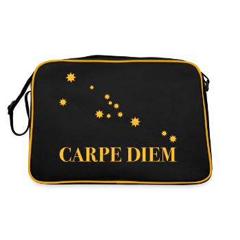 Carpe Diem utilise l’horoscope de la constellation du Jour Taureau - Sac Retro - noir/or - Dos