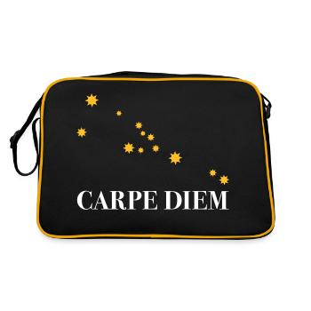 Carpe Diem utilise l’horoscope de la constellation du Jour Taureau - Sac Retro - noir/or - Dos