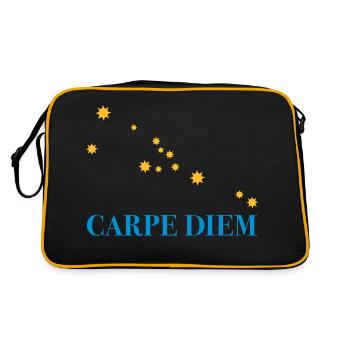 Carpe Diem utilise l’horoscope de la constellation du Jour Taureau - Sac Retro - noir/or - Dos
