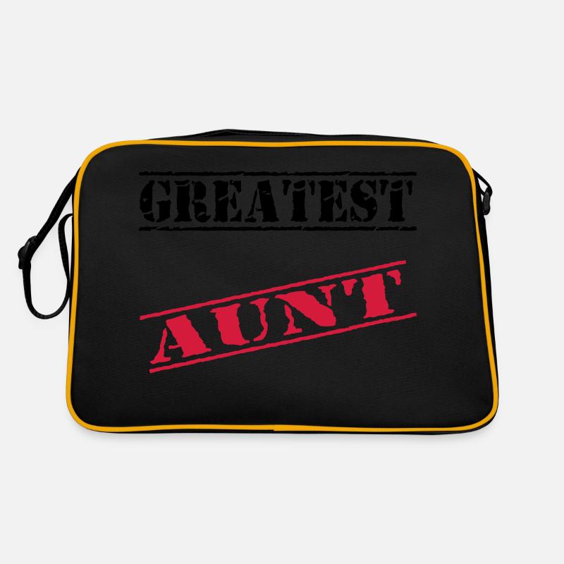 Greatest aunt Retro Bag