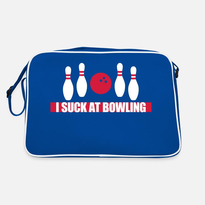 I suck at bowling Retro Bag