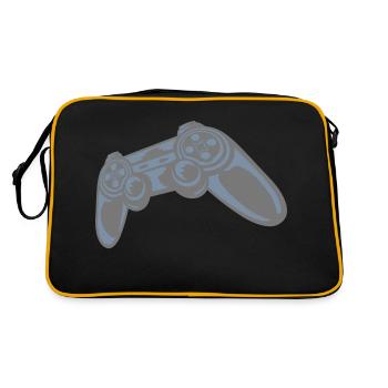 Contrôleur rétro de console de jeu - Sac Retro - noir/or - Dos