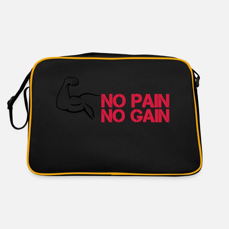 Biceps Pain Gain Retro Bag