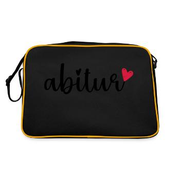 Examen de fin d’études - Sac Retro - noir/or - Dos