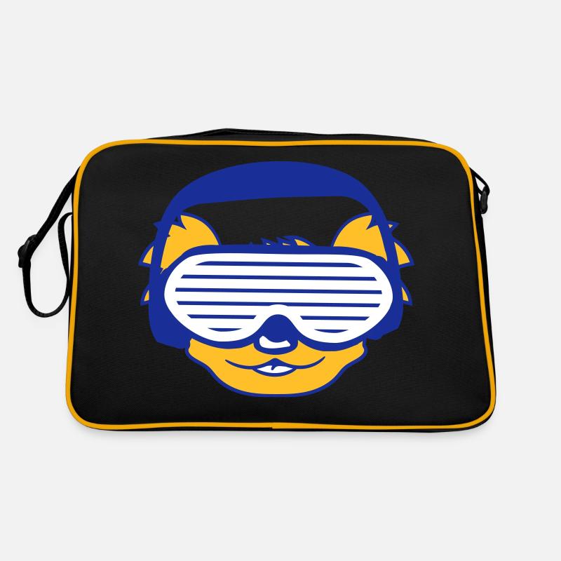 DJ Koala Bear Head Visage d’ours Koala australien Sac Retro