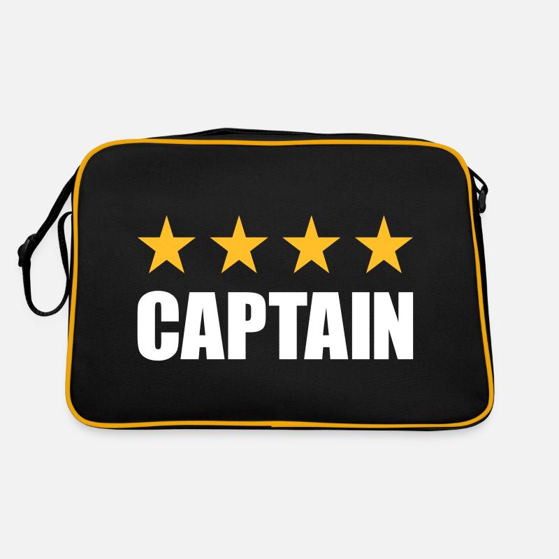 Capitaine (Quatre étoiles d’affilée) Sac Retro