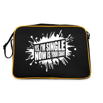 célibataire maintenant votre chance - Sac Retro - noir/or - Dos