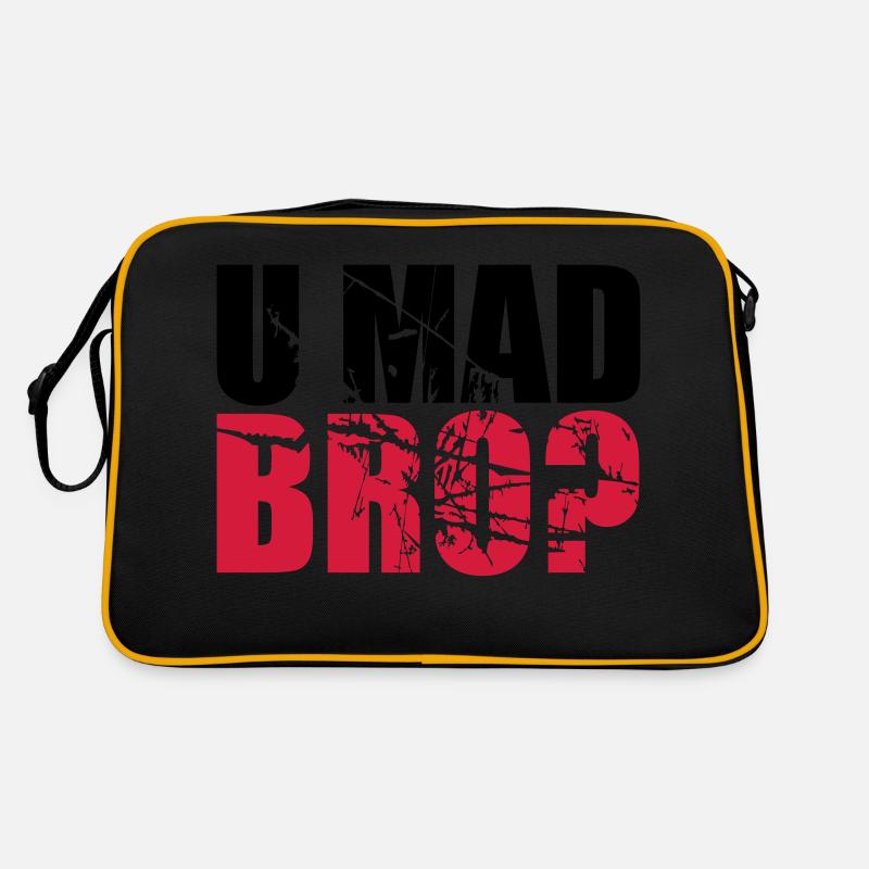 Logo U fou BRO Sac Retro