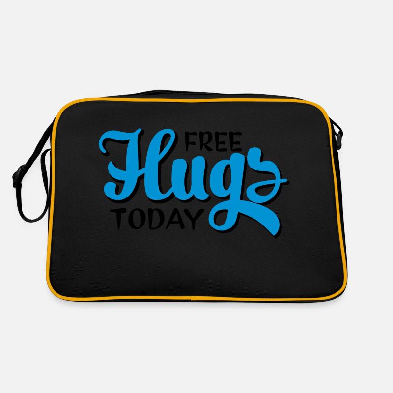 free hugs Retro Tasche