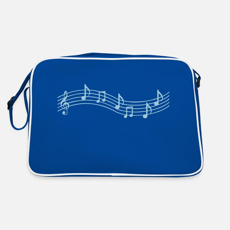 Notes de musique Sac Retro