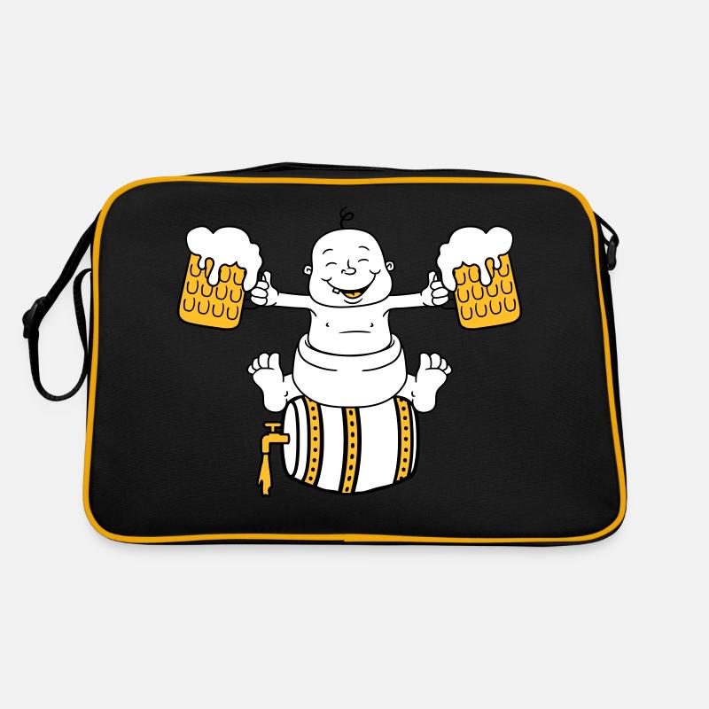 drunk, octoberfest, drinking, alcohol, glass, jug, Retro Bag