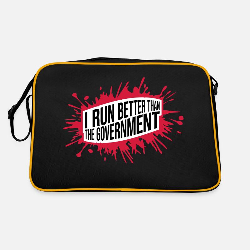 run better than government Retro Bag