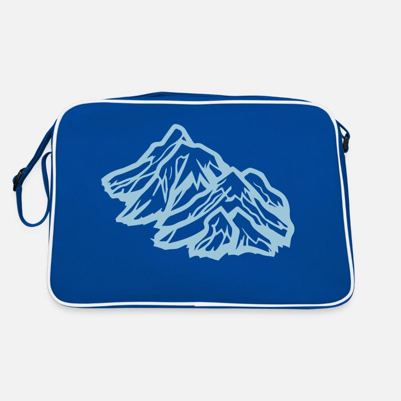mountains Retro Tasche