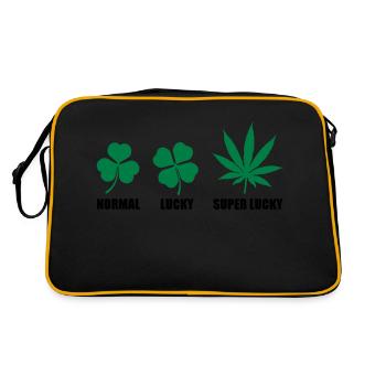 Super Lucky - Sac Retro - noir/or - Dos