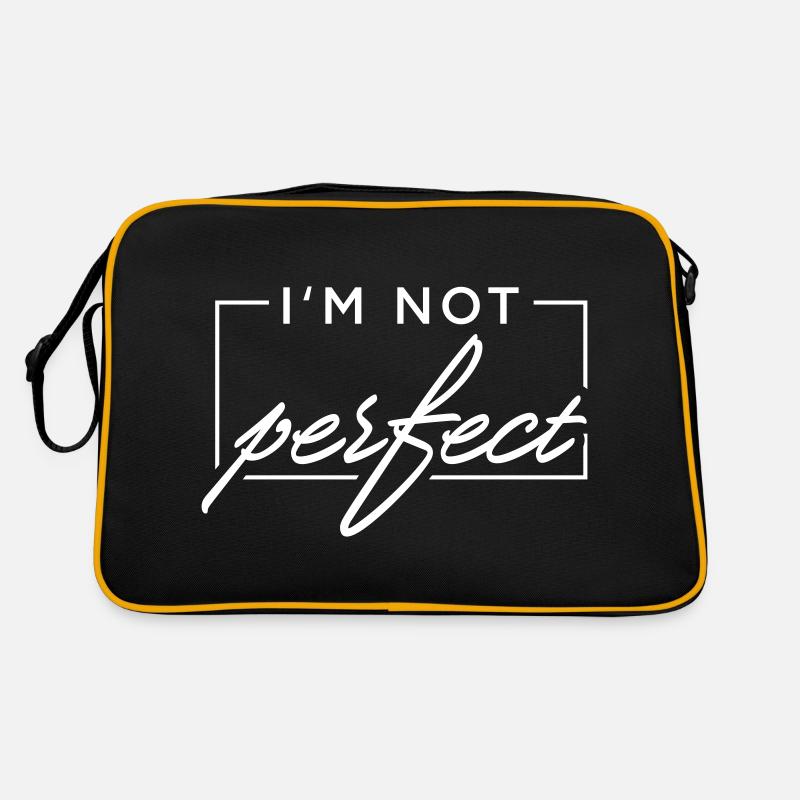 Je ne suis pas parfait Sac Retro