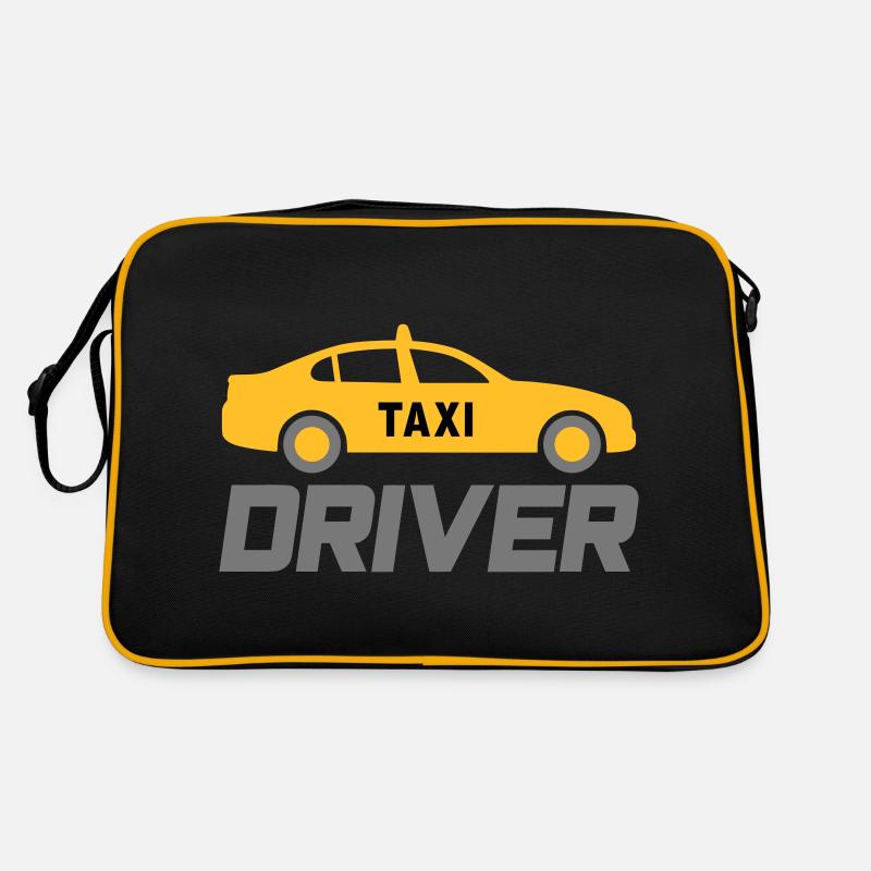 Taxi driver (Auto) Retro Tasche