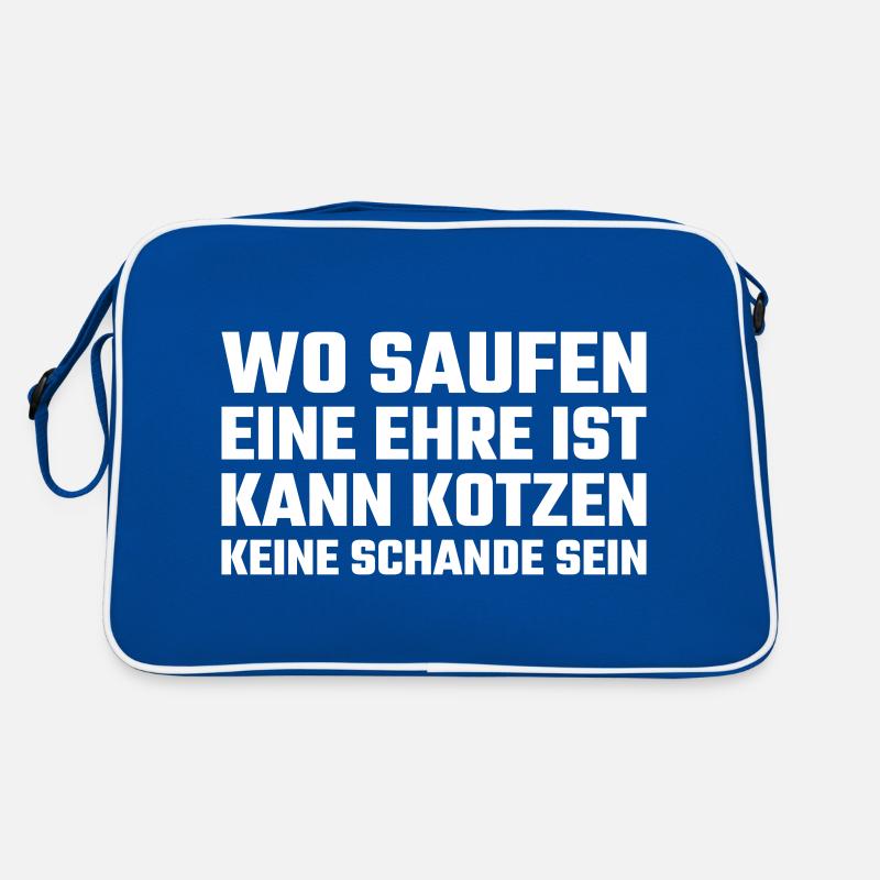 Là où l’alcool est un honneur Sac Retro