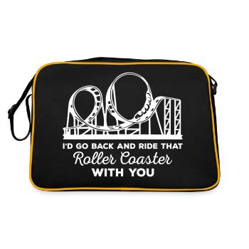 Montagnes russes avec vous - Sac Retro - noir/or - Dos