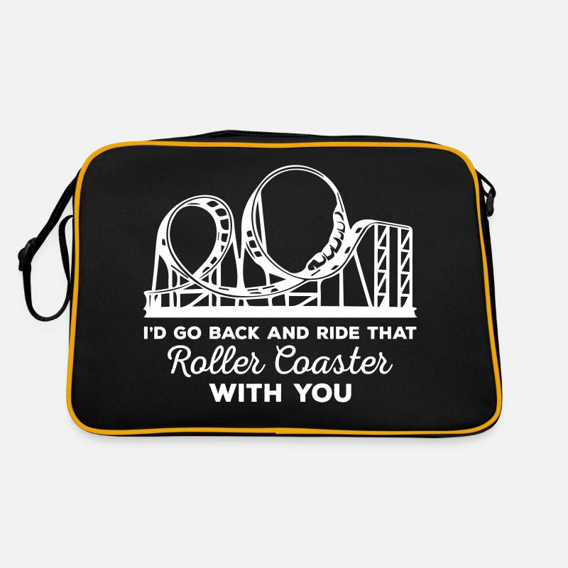 Montagnes russes avec vous Sac Retro