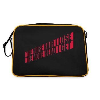 J’ai plus de tête - Sac Retro - noir/or - Dos