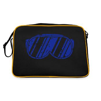 Ski Goggles - Retro Bag - black/gold - Back