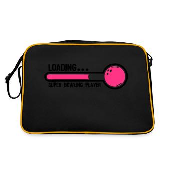 bowling boule loading super player1 - Sac Retro - noir/or - Dos