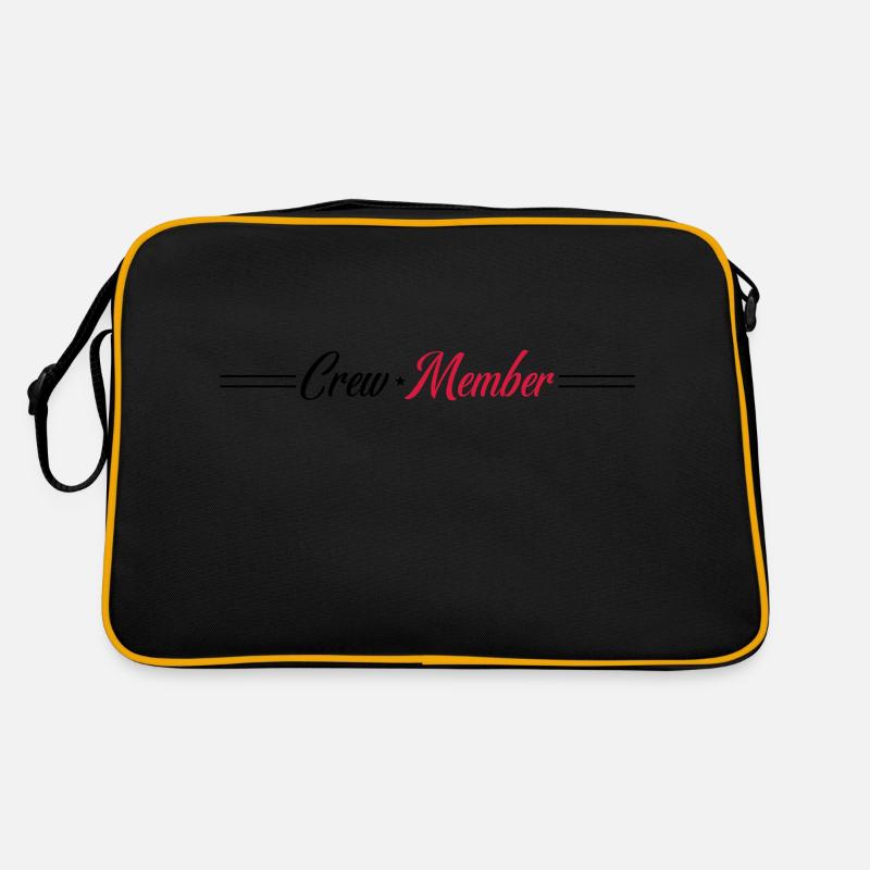 Crew Mitglied Retro Tasche