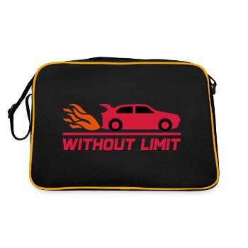 Sans limite (voiture de sport) - Sac Retro - noir/or - Dos