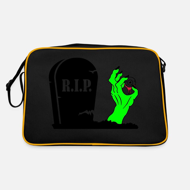 Monster Zombie Hand Retro Tasche
