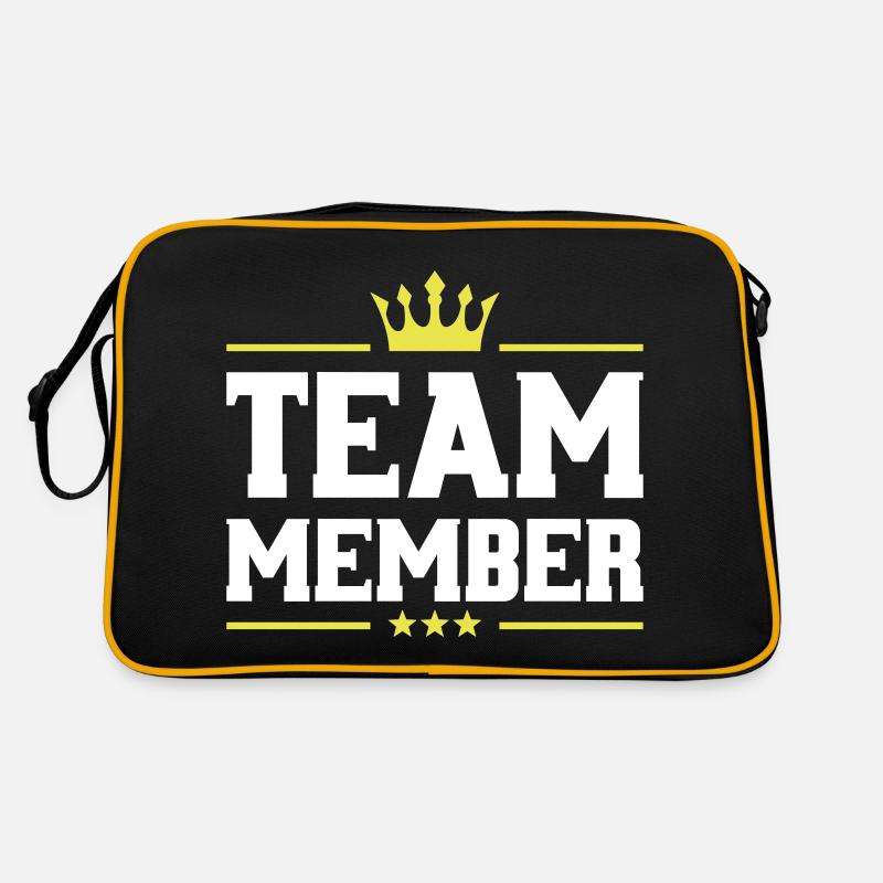 couronne de membre de l'équipe Sac Retro