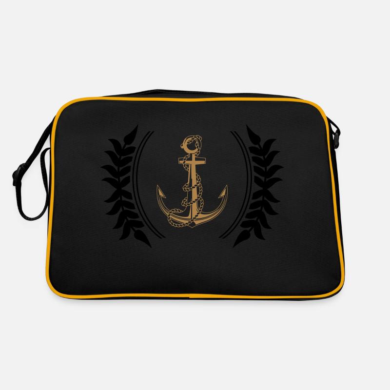 anker wappen Retro Tasche