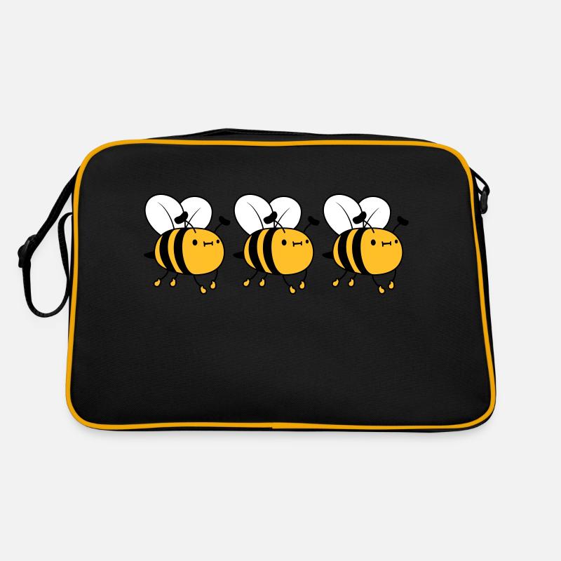 3 busy bees Retro Bag