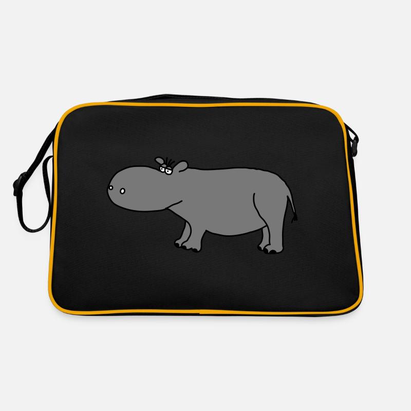 Hippopotamuses Retro Bag
