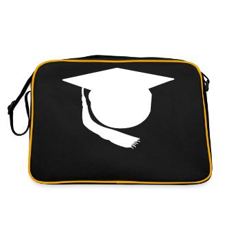 Chapeau de docteur - Sac Retro - noir/or - Dos