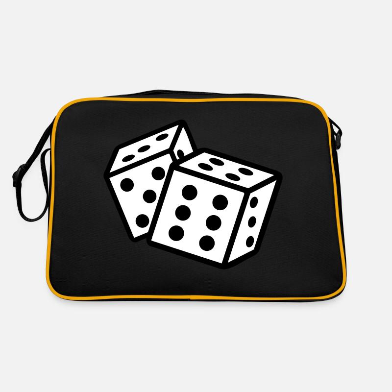würfel Retro Tasche