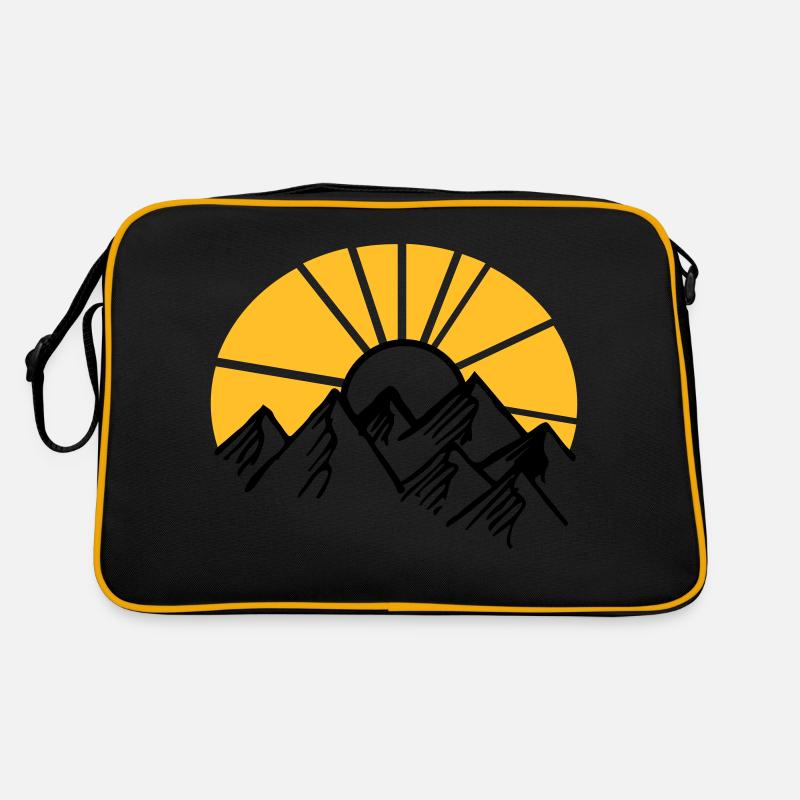 berge Retro Tasche