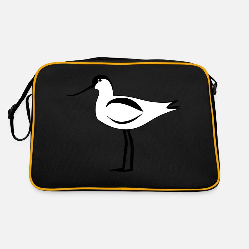 Avocet - Retro Bag - black/gold