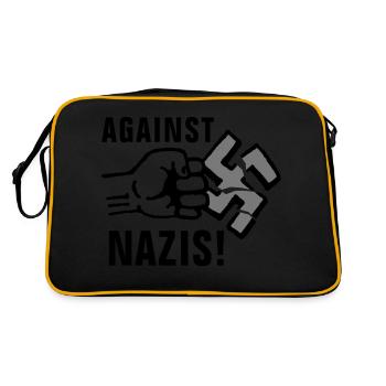 gegen_nazis_012011_g_3c - Sac Retro - noir/or - Dos