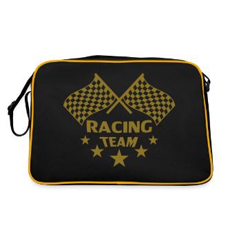 racing_team - Sac Retro - noir/or - Dos