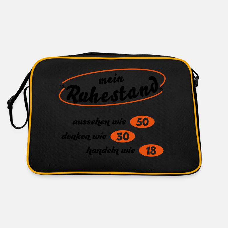 ruhestand Retro Tasche