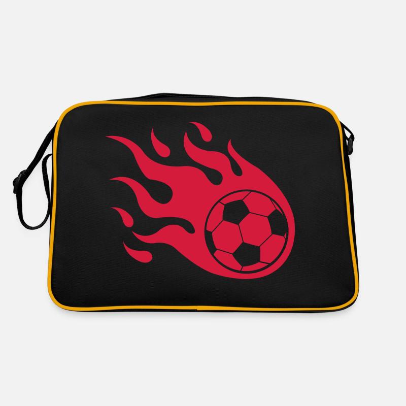 fussball_fire Retro Tasche