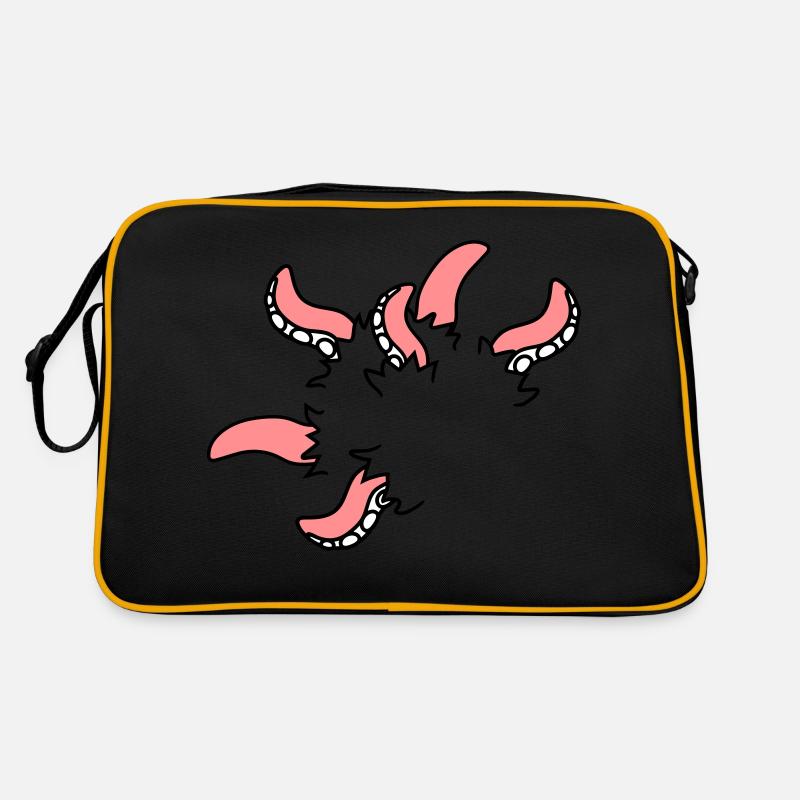 Monster octopus squid tentacles break free Retro Bag