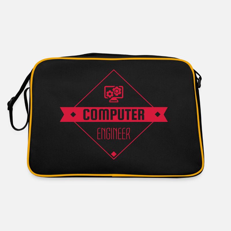 Computer Engineer Informatiker Informaticien Retro Bag