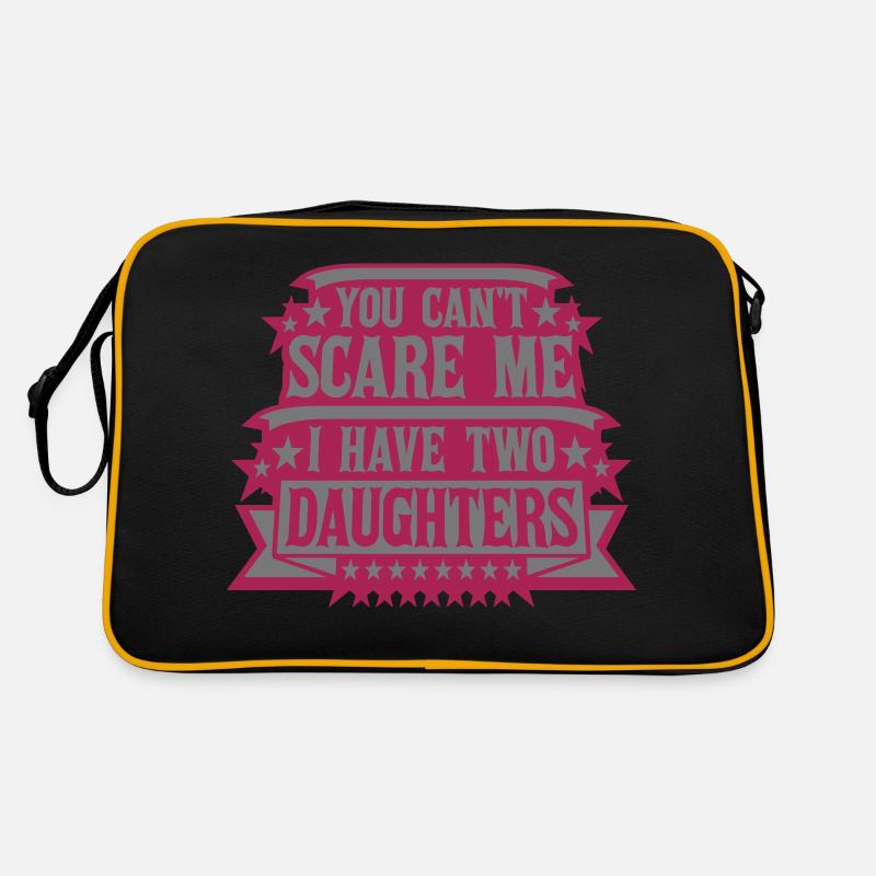 I have two daughters Retro Tasche
